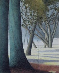 kayın gövdeleri by Leon Spilliaert