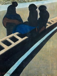 Rıhtımda Balıkçı Eşleri by Leon Spilliaert