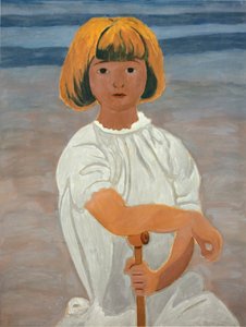 Sahilde Kız by Leon Spilliaert