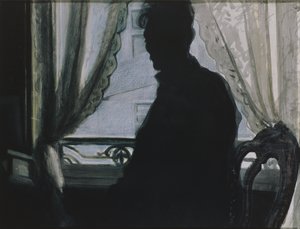 Sanatçının Silüeti by Leon Spilliaert