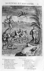 Neptün ve Amymon, 1615 by Leonard Gaultier