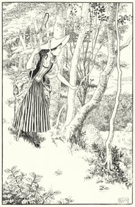 Küçük Bo-Peep (gravür) by Leonard Leslie Brooke