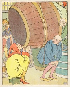 Altın Kaz (renkli taş baskı) by Leonard Leslie Brooke