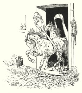 Fındıkkıranlar ve Şeker maşası (lito) by Leonard Leslie Brooke