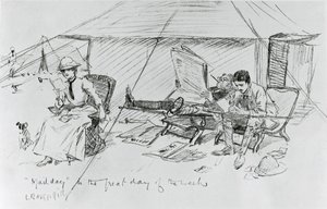 Posta günü haftanın harika günüdür by Leonard Raven Hill