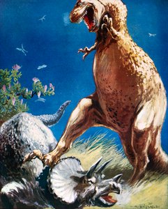 Dinozorlar (renkli lito)