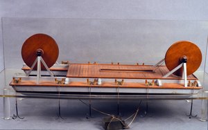 Nehir taraması, Leonard de Vinci