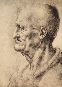 Profilde gösterilen, Leonardo da Vinci
