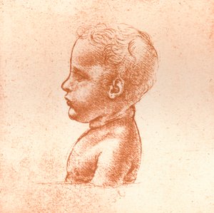 Bir çocuğun büstü, c1472-c1519 1883 by Leonardo da Vinci