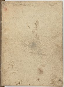 Kuşların uçuşuna ilişkin kod, c. 1505-06, kağıt el yazması, cc. 18, Kapak I by Leonardo da Vinci