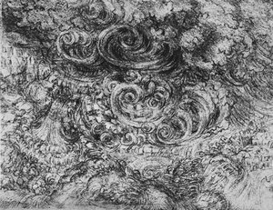 Tufan, c1480 1945 by Leonardo da Vinci