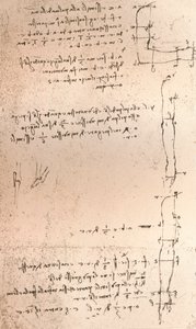 İnsan figürünün oranları teorisini gösteren çizim, c1472-c1519 1883 by Leonardo da Vinci