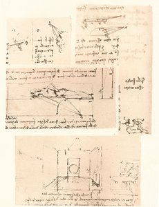 Resim pratiğini gösteren dört çizim, c1472-c1519 1883 by Leonardo da Vinci