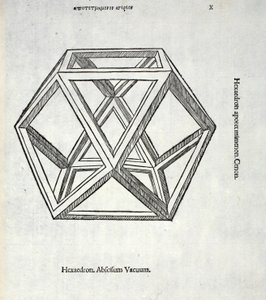 Hexaedron Abscissum Vacuum, Luca Pacioli