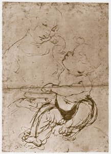 Meyve Tabaklı Madonna, 1480-82 by Leonardo da Vinci