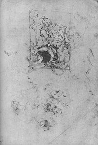 Tek Boynuzlu Kız, c1478-1480 1945 by Leonardo da Vinci