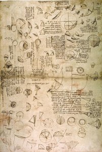 Çemberin karesini alma by Leonardo da Vinci