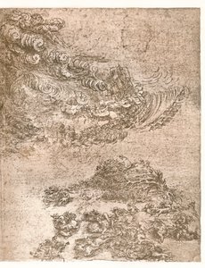 Bir fırtınanın temsili, c1472-c1519 1883. by Leonardo da Vinci