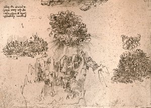 Doğal fenomenlerin temsili, c1472-c1519 1883 by Leonardo da Vinci