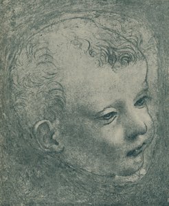 Bir Çocuğun Kafasının İncelenmesi, 1482-1483, 1932 by Leonardo da Vinci