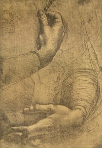 Kadın ellerinin incelenmesi, c1472-c1519 1883 by Leonardo da Vinci