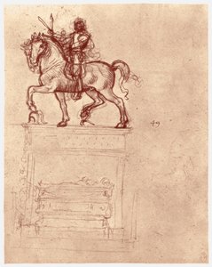 Trivulzio Anıtı, c1511 by Leonardo da Vinci