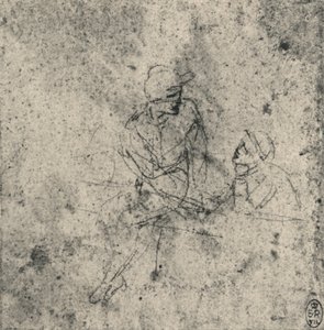 Konuşmada İki Rakam, c1480 1945 by Leonardo da Vinci