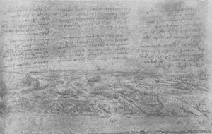 Delta görünümü, c1480 1945 by Leonardo da Vinci