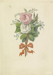 Kraliyet Ailesinin Siluetleriyle Güller, 1816