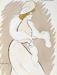 Aktris Jeanne Granier (1852-1939), Leonetto Cappiello