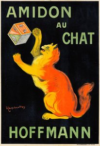 Kedi Nişastası. by Leonetto Cappiello