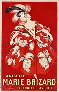 Anisette Marie Brizard, 1928. by Leonetto Cappiello
