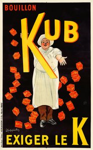 Bouillon Kub, c. 1911. by Leonetto Cappiello
