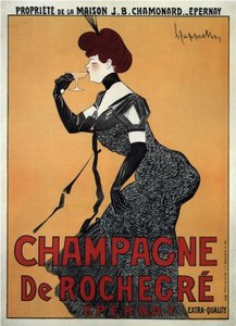 Şampanya de Rochegre (afiş) by Leonetto Cappiello