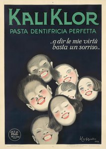 Kali Klor, 1925. by Leonetto Cappiello