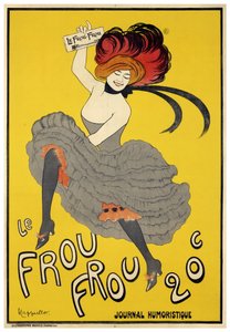 Le Frou-Frou (1899) açılış sorunu by Leonetto Cappiello