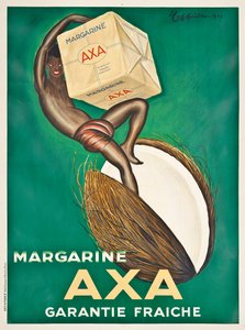 Afiş reklamı Axa margarin, 1931