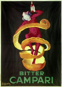Aperatif Bitter Campari için poster. Leonetto Cappiello