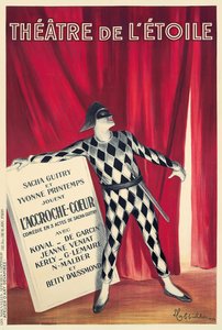 Yıldız Tiyatrosu, 1923. by Leonetto Cappiello