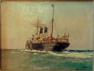 Radampfer by Leonhard Sandrock