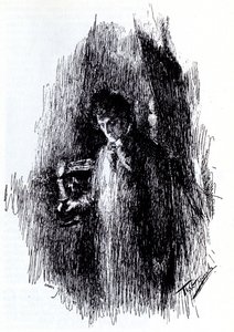 M. Lermontov tarafından The Masquerade draması için örnekleme, 1891 by Leonid Osipovic Pasternak