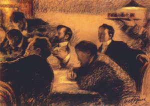 Grup resmi by Leonid Osipovic Pasternak