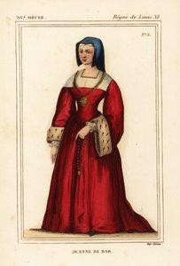 Jeanne de Bar, Louis de Luxembourg#39;un karısı Robert de Bar#39;ın tek kızı