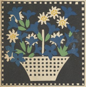 Çiçek Sepeti, 1907. by Leopoldine Kolbe