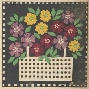 Çiçek Sepeti, 1907. by Leopoldine Kolbe