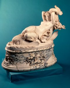 Galatea yunusa biniyor, 1880 dolayları by Leopoldo Ansiglione