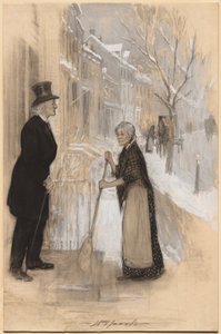 "Onurlu Bir Şekilde Tahliye Edilmedi" ifadesini gösteren taslak by Leroy William Jacobs