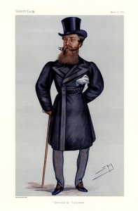Tümgeneral Henry Hope Crealock - baston ve silindir şapka tutan portre ayakta