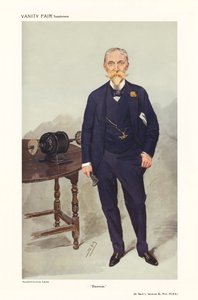 Sir David Lionel Goldsmid-Stern-Salomons - ayakta portre