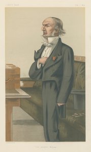 Başbakanlar - Vanity Fair. "Halkın William'ı". Rt. Sayın William Ewart Gladstone. 1 Temmuz 1879